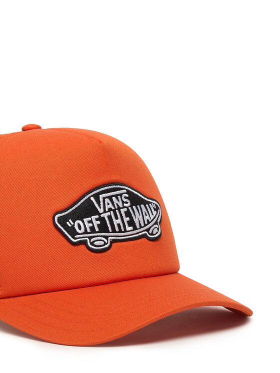 Vans Cepure ar nagu Vans Classic Patch Curved Bill Trucker VN00066X Oranžs