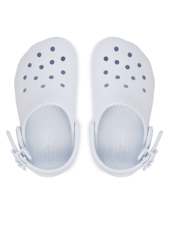 Crocs Παντόφλες Crocs Classic Star Buckle Clog 214369 Ανοιχτό μπλε