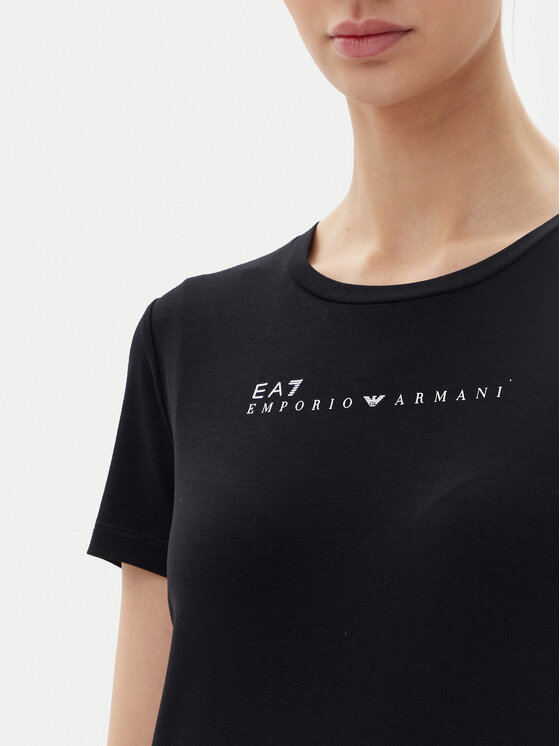 EA7 Emporio Armani EA7 Emporio Armani Футболка 7W000274 AF12945 UC001 Чорний Slim Fit