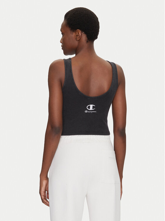 Champion Champion Топ 118007 Чорний Regular Fit