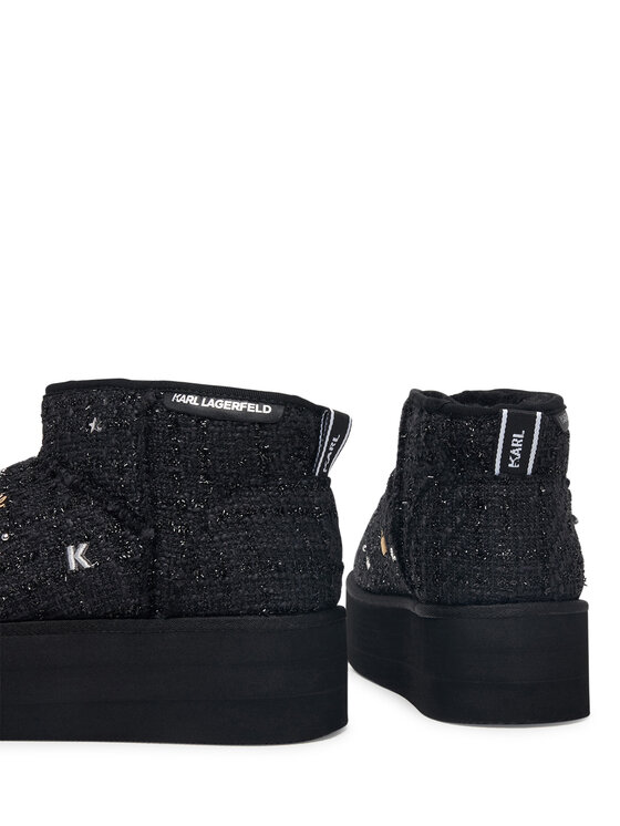 KARL LAGERFELD Апрески KARL LAGERFELD Thermo Charms & Studs KL48524B Черен