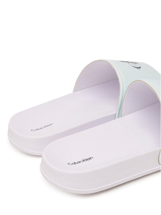 Calvin Klein Παντόφλες Calvin Klein V3X0-83333-1172 Λευκό
