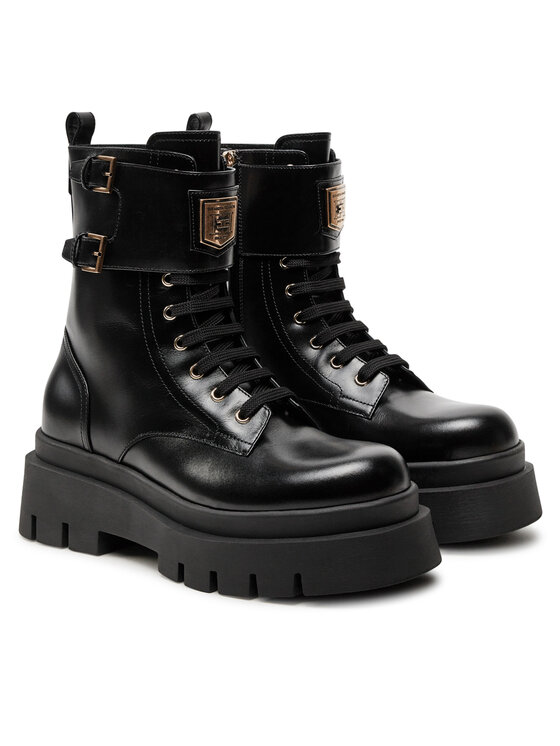 Elisabetta Franchi Žygio batai Elisabetta Franchi SA-01B-46E2-V750 Juoda