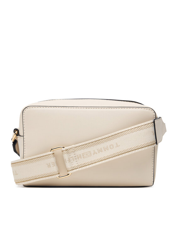 Tommy Hilfiger Geantă Tommy Hilfiger Th Joy Camera Bag AW0AW19060 Crem