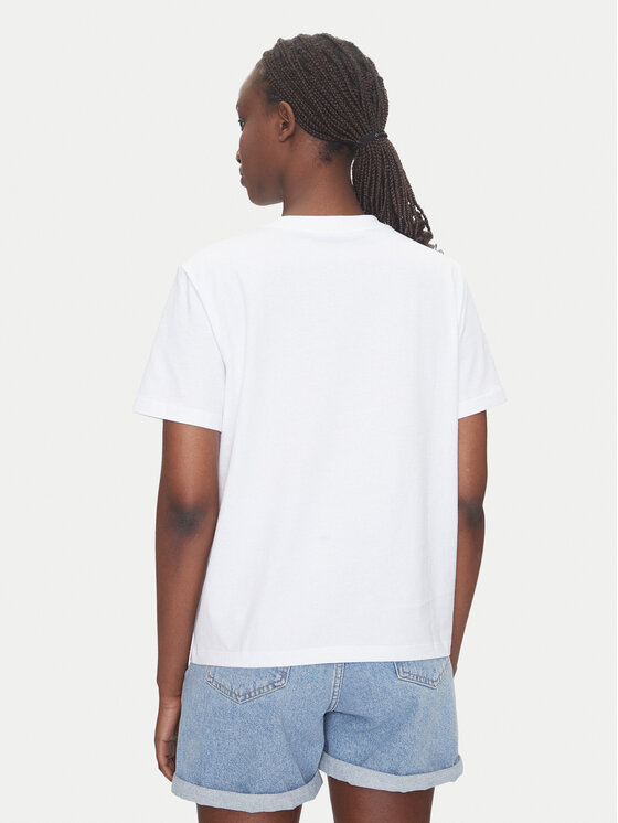 Calvin Klein Jeans Calvin Klein Jeans Marškinėliai Hero LV047B865G Balta Regular Fit