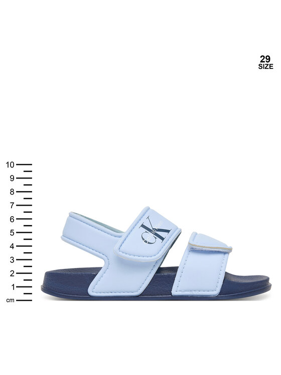 Calvin Klein Sandały Calvin Klein V1XF-83330-1172 S Niebieski
