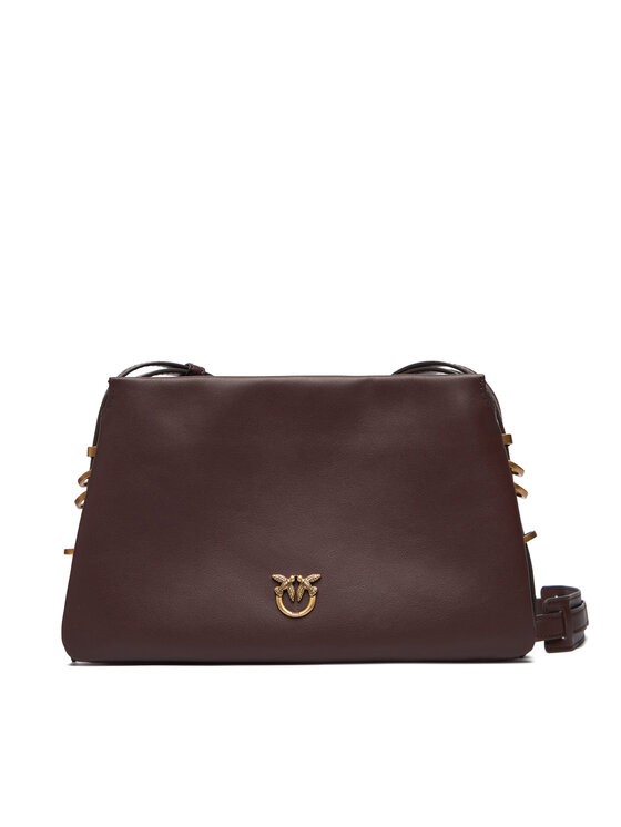 PINKO Torebka PINKO Triplet Mini AI 25-26 PLTT 105883 A0QO Bordowy