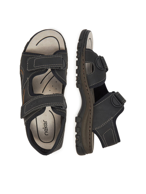 Rieker Sandali Rieker 25053-00 Nero