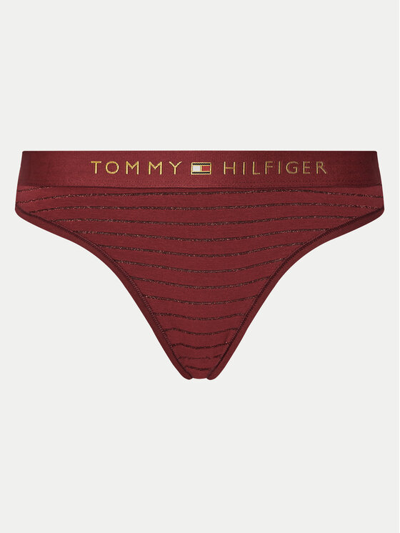 Tommy Hilfiger Tommy Hilfiger Braguitas clásicas UW0UW05588 Guinda/burdeos Regular Fit