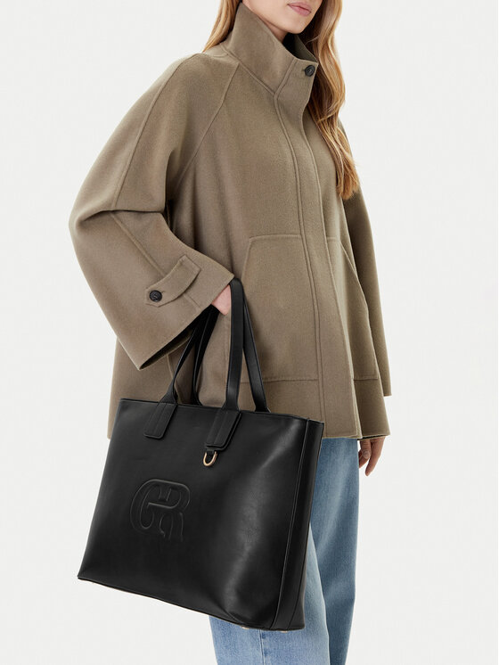 GINO ROSSI Kabelka Gino Rossi CEO-EVI-LA513-332-3 Čierna