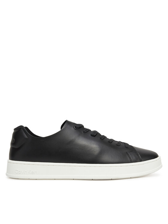 Calvin Klein Αθλητικά Calvin Klein Low Top Lace Up Unlined Lth HM0HM01885 Μαύρο