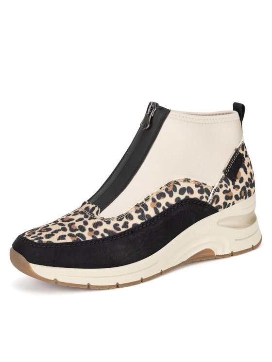 Rieker Sneakersy Rieker N9362-90 Béžová