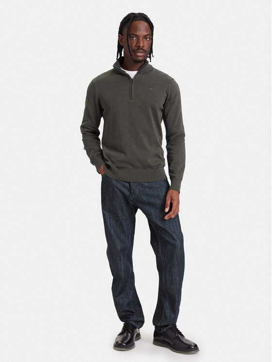 G-STAR G-Star Megztinis Refined D30783-E813 Chaki Regular Fit