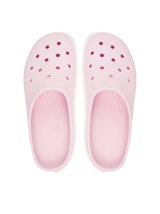Crocs Šlepetės Crocs Classic Low Profile Clog 211139 Rožinė