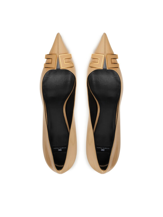 Elisabetta Franchi Туфлі на шпильці Elisabetta Franchi SA14B61E2 Бежевий