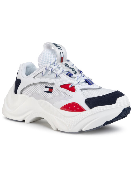 Tommy Jeans Superge Tommy Jeans Fashion Chunky Runner EN0EN00791 Bela