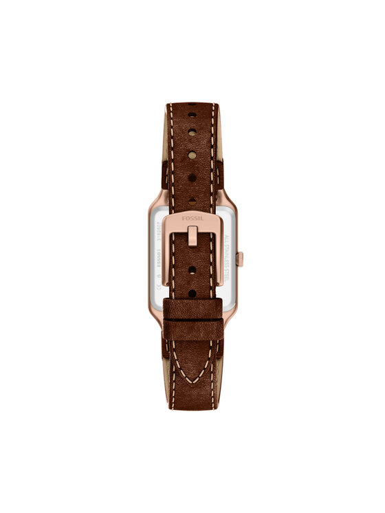 Fossil Zegarek Fossil Raquel ES5503 Brązowy ciemny