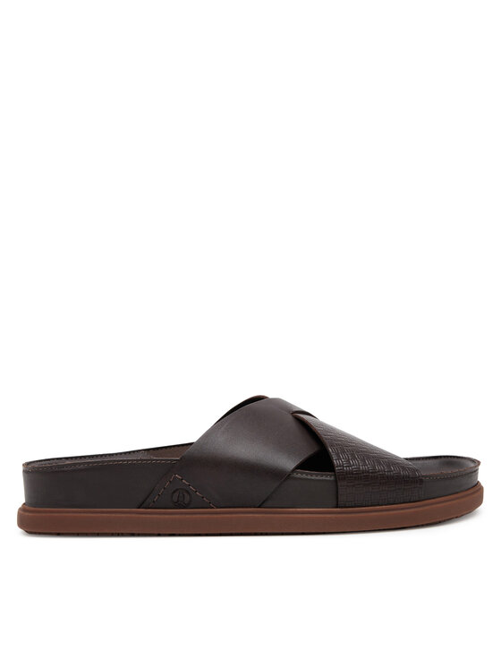 Clarks Шльопанці Clarks Torford Cross 26180888 Коричневий