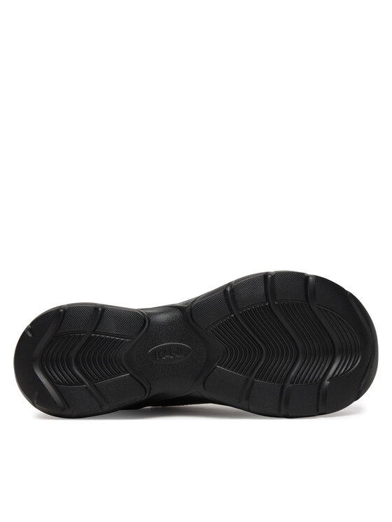 KARL LAGERFELD Снікерcи KARL LAGERFELD Kontour Wedge KL68016 Чорний