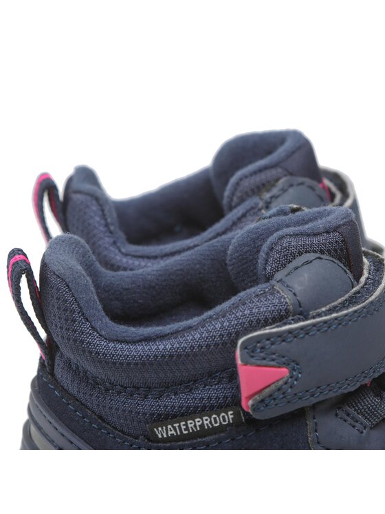 CMP Sneakersy CMP Kids Hadil Leather Wp Urban Shoes 3Q84524 Tmavomodrá