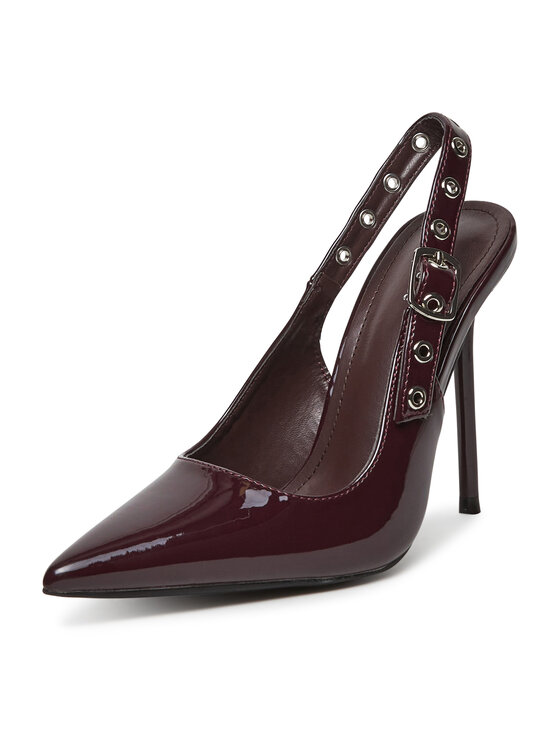 DeeZee Pantofi cu toc subțire DeeZee AL96229-1 Vișiniu
