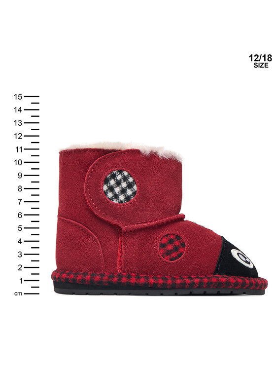 EMU Australia Śniegowce EMU Australia Lenny Ladybug Walker B13326 Czerwony