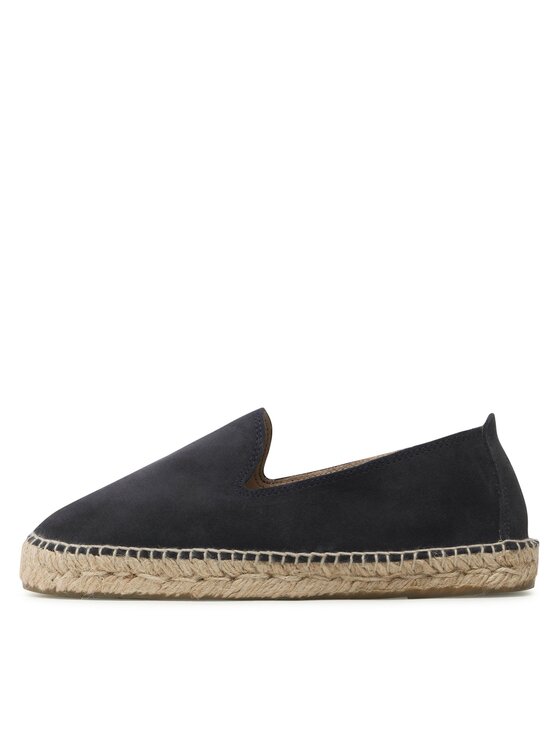 Manebi Espadrilky Manebi Flat Espadrilles K 1.5 C0 K 1.5 Tmavomodrá