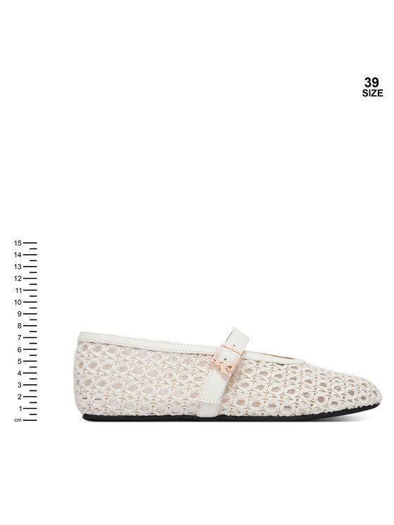 Patrizia Pepe Балетки Patrizia Pepe PPJ376.06 Білий