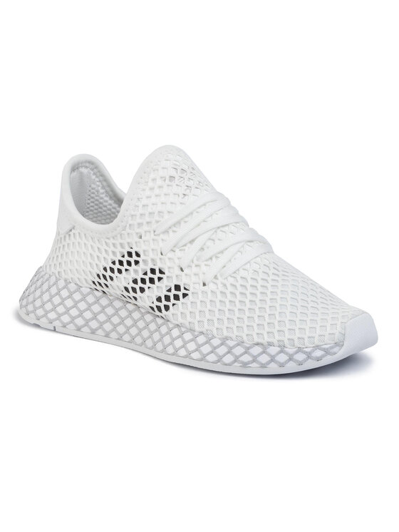 adidas Sneakersy adidas Deerupt Runner J F34295 Bílá