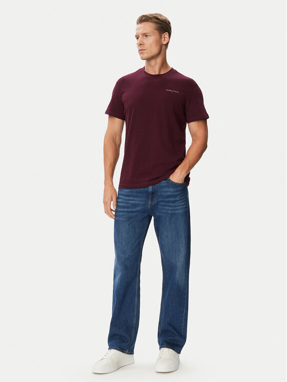 Tommy Jeans Tommy Jeans Camiseta DM0DM21780 Violeta Regular Fit