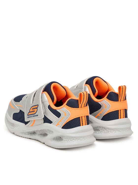 Skechers Снікерcи Skechers S-Lights: Meteor-Lights - Glow Spike 401498N/SLOR Срібний