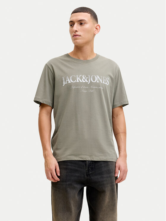 Jack & Jones Jack & Jones Футболка Evin 12290173 Сірий Regular Fit