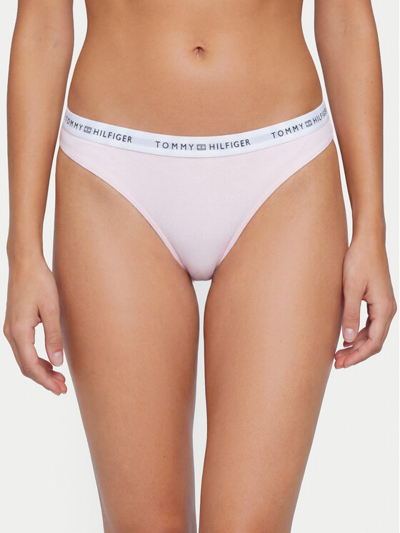 Tommy Hilfiger Tommy Hilfiger Tangas UW0UW05875 Rosa