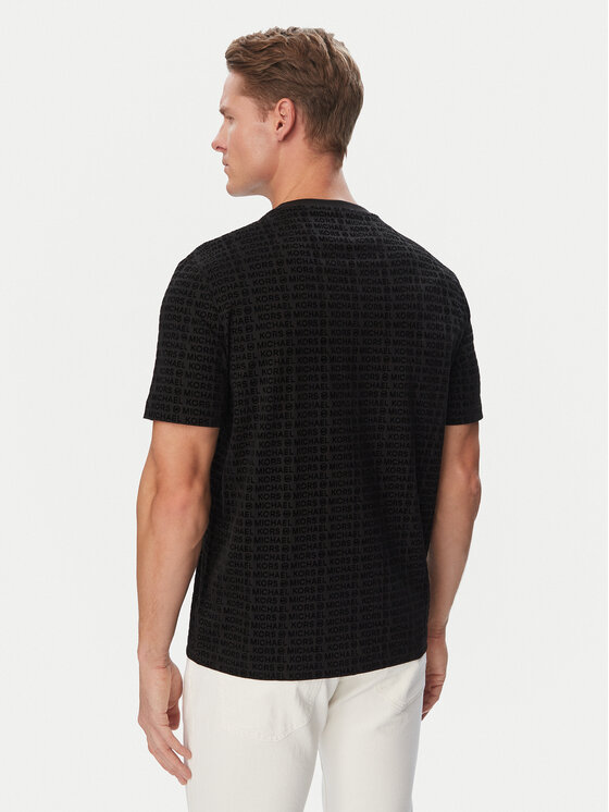 MICHAEL Michael Kors MICHAEL Michael Kors Camiseta CF6529AFV4 Negro Regular Fit