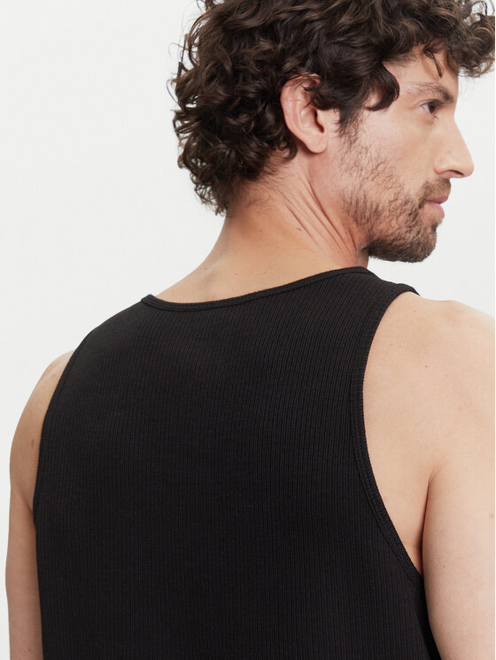 Gap Gap Майка 768254-01 Чорний Regular Fit