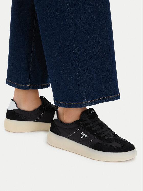 Guess Sneakersy Guess FLPPAR FAB12 Čierna