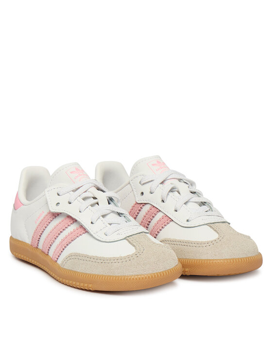 adidas Снікерcи adidas Samba Og Comfort Closure Elastic Lace JQ2028 Білий