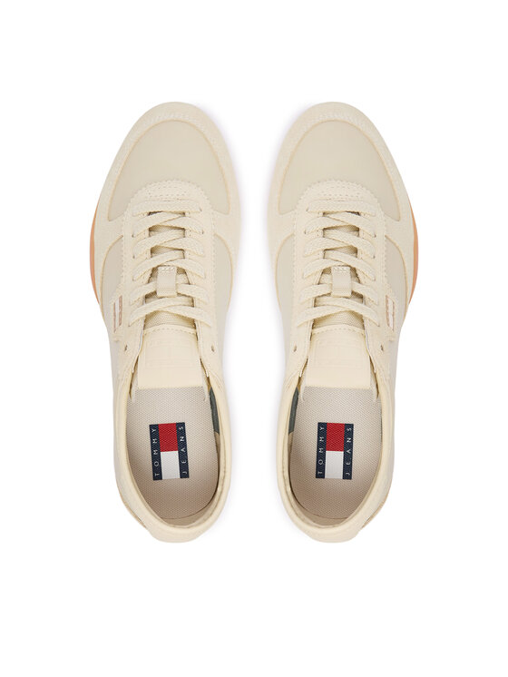 Tommy Jeans Laisvalaikio batai Tommy Jeans Tj Ballet Sneaker EN0EN03059 Smėlio