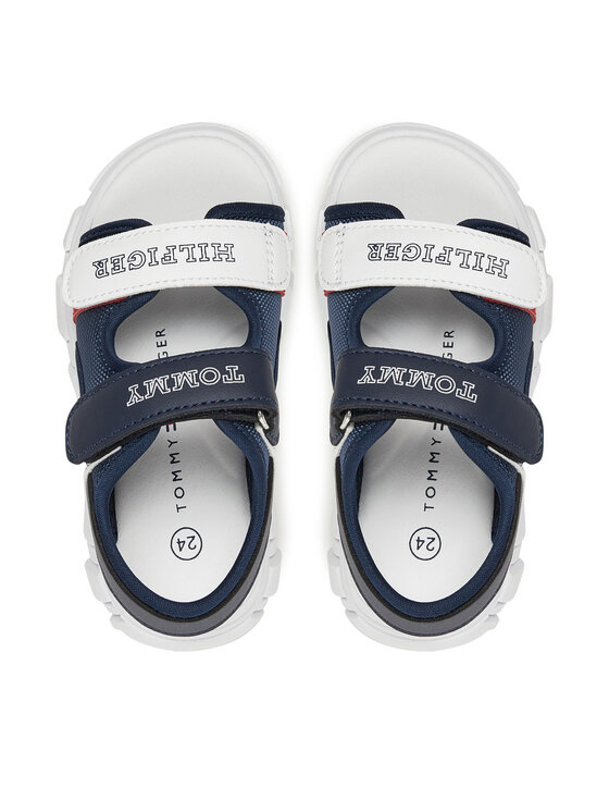Tommy Hilfiger Sandály Tommy Hilfiger T1B2-33897-1591Y S Tmavomodrá