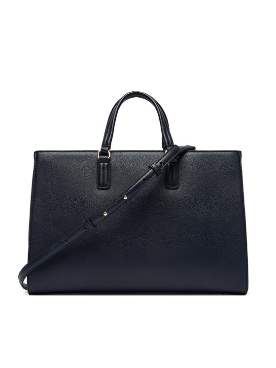 Tommy Hilfiger Borsetta Tommy Hilfiger Th Daily Satchel Corp AW0AW18644 Blu scuro