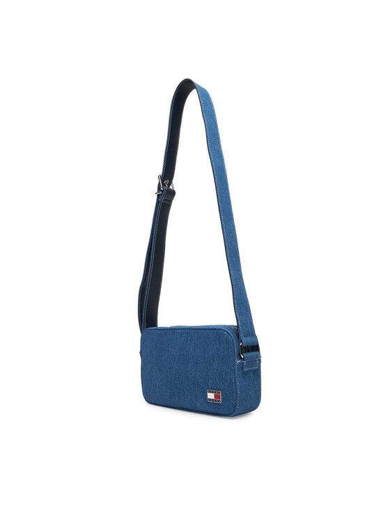 Tommy Jeans Дамска чанта Tommy Jeans Tjw Cool Denim Camera Bag AW0AW17874 Син