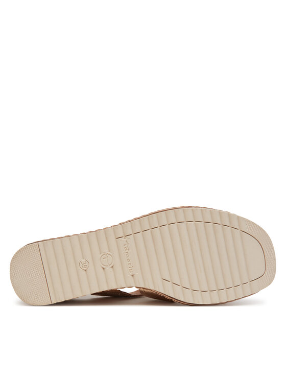 Tamaris Espadrilky Tamaris 1-27217-44 Zlatá