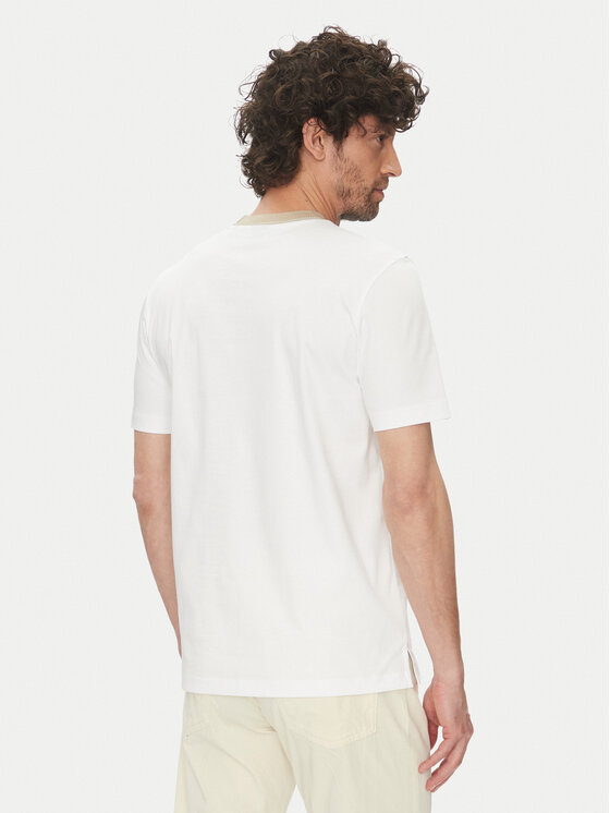 BOSS BOSS Футболка H-Tessler 199 50531793 Білий Slim Fit
