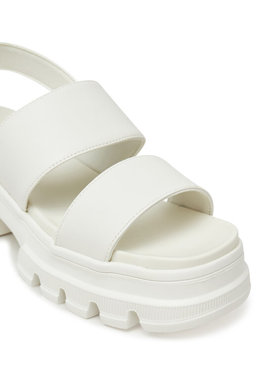 Tommy Jeans Sandales Tommy Jeans Tjw Chunky City Sandal EN0EN02750 Écru