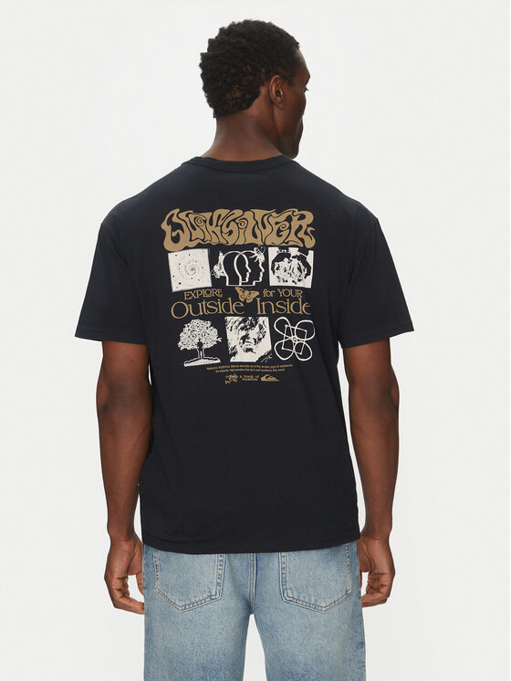 Quiksilver Quiksilver T-shirt EQYZT08032 Nero Oversize