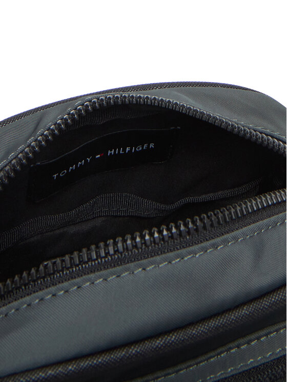 Tommy Hilfiger Válltáska Tommy Hilfiger Th Repreve Mini Reporter AM0AM13465 Szürke