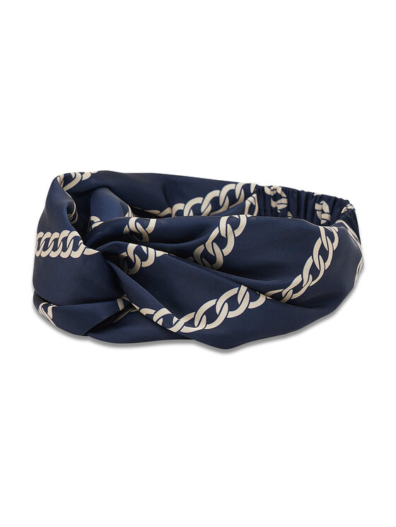 Tommy Hilfiger Trak za glavo Tommy Hilfiger AW0AW09843 Mornarsko modra