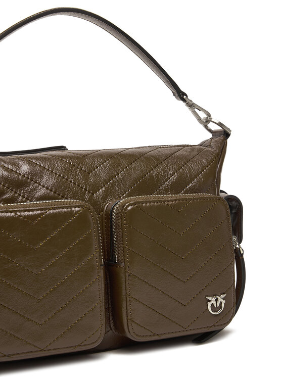 PINKO Torbica PINKO Cargo Camera Bag Al 25-25 PLTT 105110 A2JC Smeđa