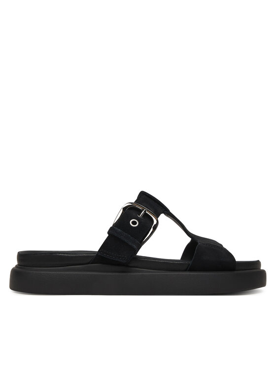 Clarks Шльопанці Clarks Aristella West 26185813 Чорний