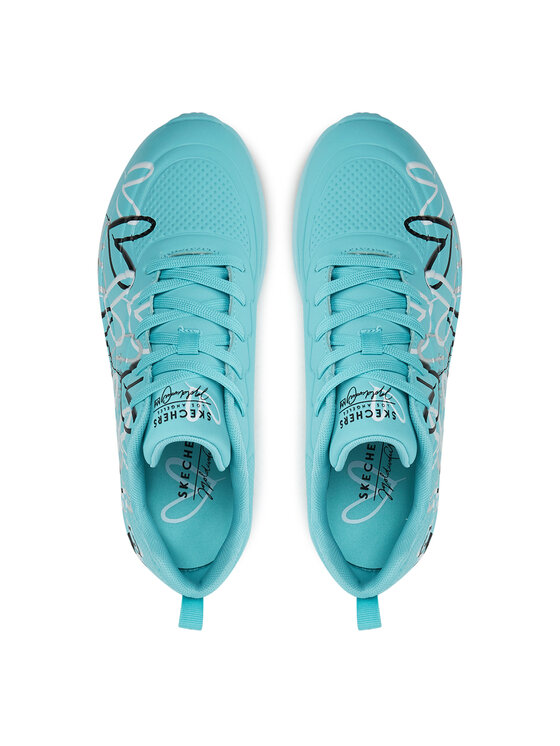 Skechers Снікерcи Skechers Uno Lite - Heart of Hearts 177977/TURQ Бірюзовий